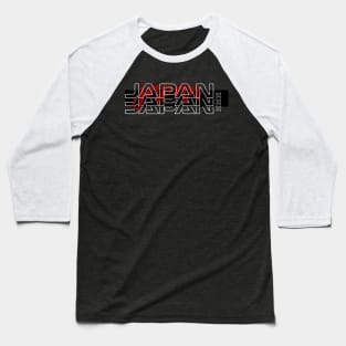 Japan Typhography Baseball T-Shirt